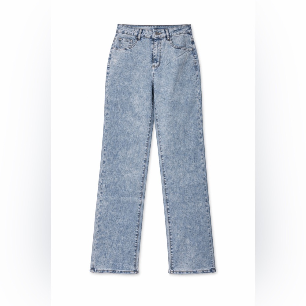 Women's Straight-Leg Loose Casual & Classic Blue Jeans